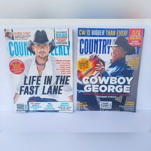 2014 COUNTRY WEEKLY BUNDLE GEORGE STRAIGHT TIM MCGRAW TOBY KEITH & More!!!
